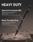 Mechanical Pencil Set with Case, 3PCS MP2000 Metal Artist Mechanical Pencil With 6 Tube HB Lead Refills, Eraser, Weatherproof Barrel for Outdoor Writing Drafting Drawing Sketching